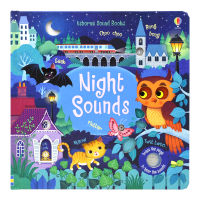 Usborne wonderful phonation Book Usborne original English imported night sounds children touch phonation book to listen to sound stories at night picture book English early education learning childrens sound enlightenment
