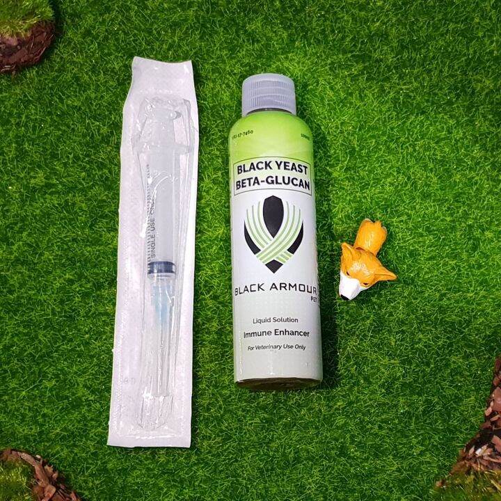 BLACK ARMOUR Immune Enhancer (Black Yeast BetaGlucan) with 1 FREE Syringe Lazada PH