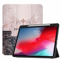 {RUBBIE Shell}สำหรับ iPad Pro 12.9 2018พร้อมปากกากรณีผู้ถือแฟชั่น Protector 2018 iPad Pro 12.9 Quot; A1876 A2014 A1895 A1983น่ารัก Capa