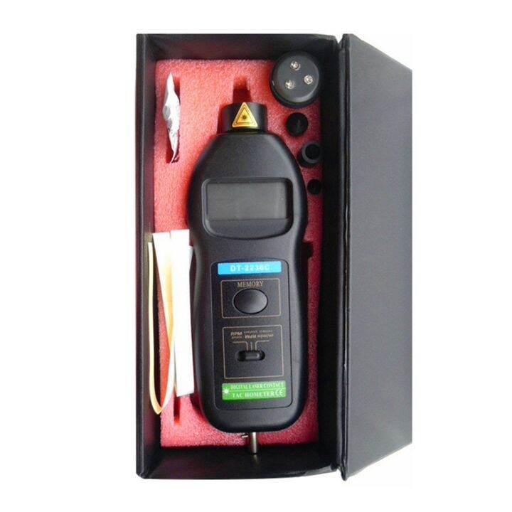 1-piece-dt2236c-speed-detector-meter-laser-tachometer-plastic-led-digital-optical-contact-tachometer-detector-meter