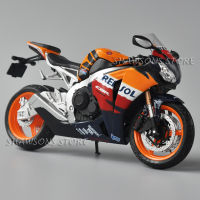 AAutomaxx 1:12 Scale Diecast รุ่นของเล่นรถจักรยานยนต์ CBR Fireblade Repsol Sport Bike Miniature CollectibleM