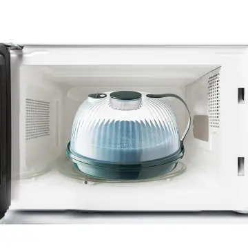 HARIO Glass Microwave Steamer Full Water Capacity 1200ml White