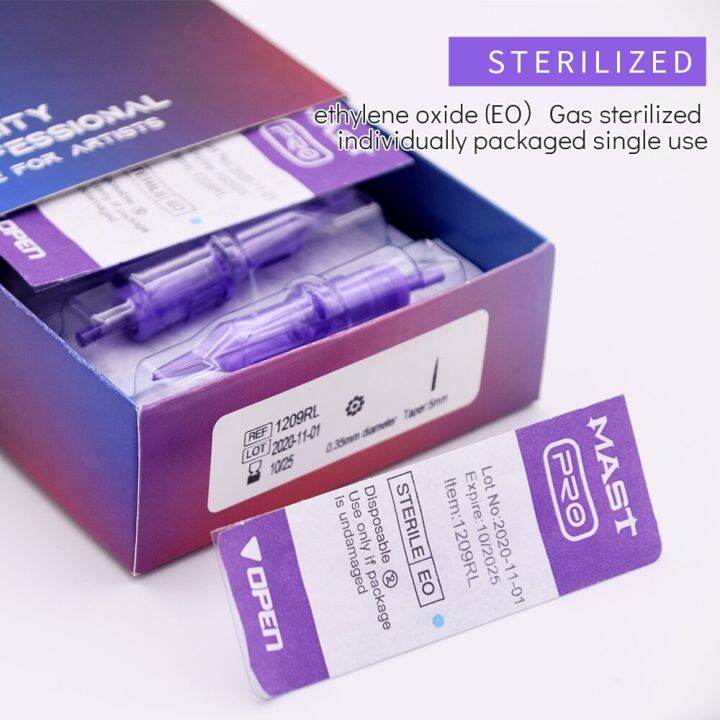 mast-pro-20pcs-rl-disposable-sterile-tattoo-cartridge-needles-makeup-machine-pen-round-liner-needlesth