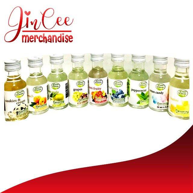 20 Flavors Available! Green Leaves Food Flavoring Essence 30ml (B