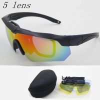 Polarized TR90 military goggles 3/5 Lens Ballistic Military Sport Men Sunglasses Army Bullet-proof Eyewear shooting