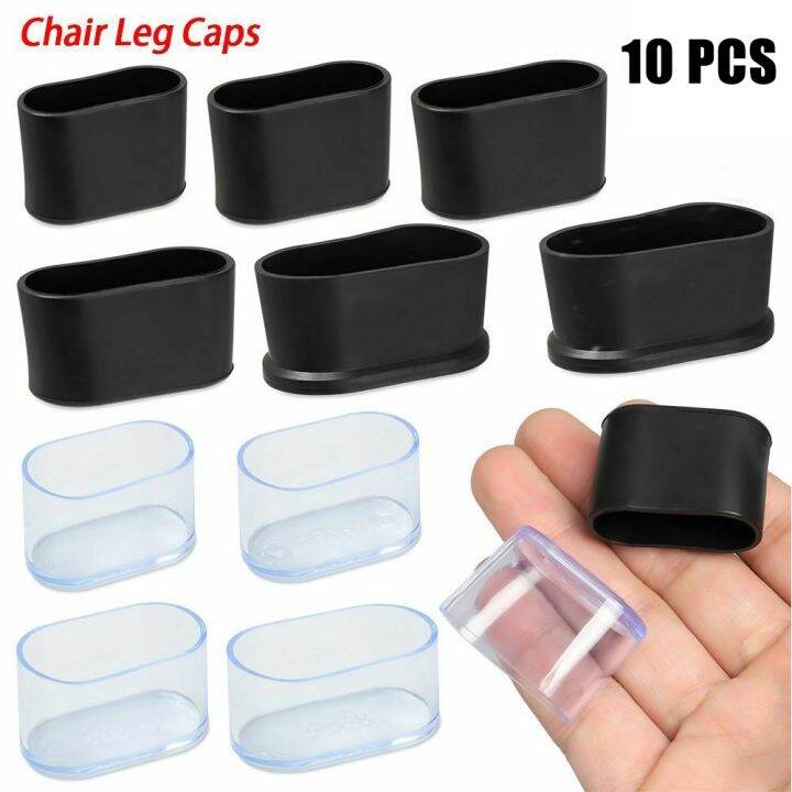 10-pcs-rubber-chair-leg-cap-oval-covers-table-feet-table-end-cap-covers-floor-protectors-furniture-leveling-feet-home-decor