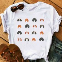 Cute Cavalier King Charles Printed Tshirt Friends Gift Tee Shirt White T Shirt Custom Tshirts Gildan Spot 100% Cotton