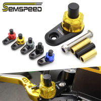 SEMSPEED ล็อกจอดรถก้านเบรค CNC รถจักรยานยนต์1ชิ้นสำหรับ Yamaha XMAX 400 300 250 125 NMAX 155 150 125