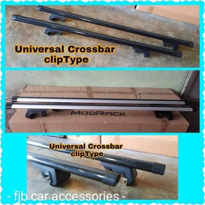 UNIVERSAL CROSSBAR CLIP TYPE W/ KEY & ADJUSTABLE Lazada PH
