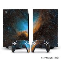 สำหรับ PS5คอนโซลสติกเกอร์ผิวสำหรับ PlayStation 5 Digital Edition Decal Cover สำหรับ PS5คอนโซลคอนโทรลเลอร์สำหรับ PS5อุปกรณ์ LTZ3721สติกเกอร์