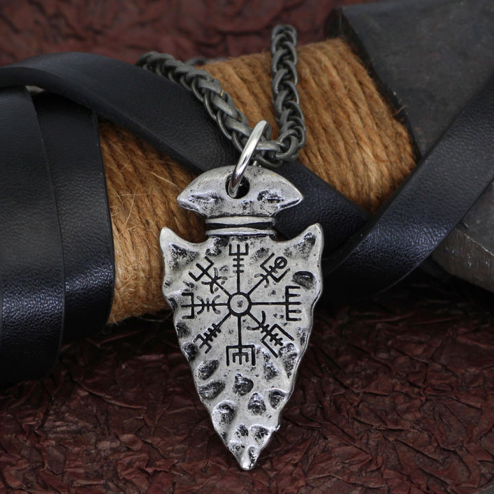 men-nordic-viking-talisman-viking-necklace-mennecklace-compass-pendant