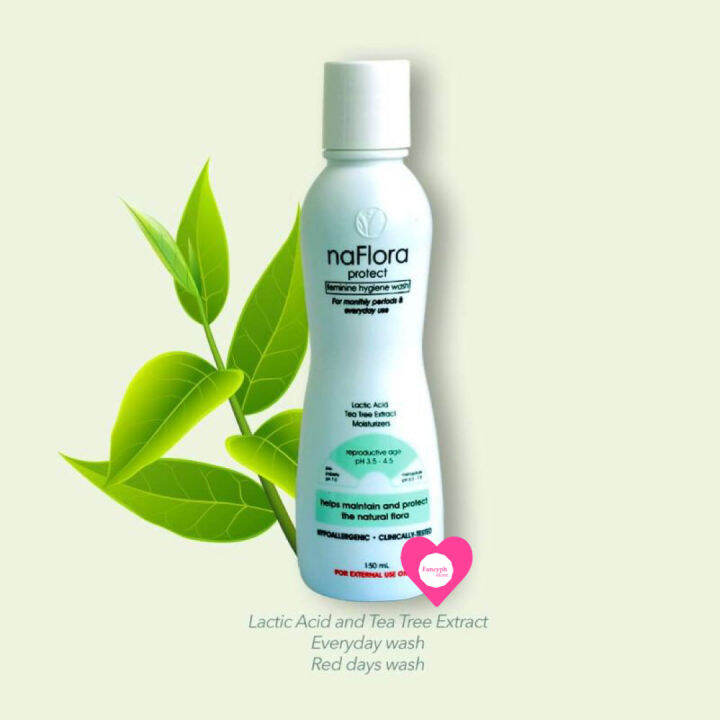 Naflora Moisture Feminine Hygiene Wash 150ml/250ml Lazada PH
