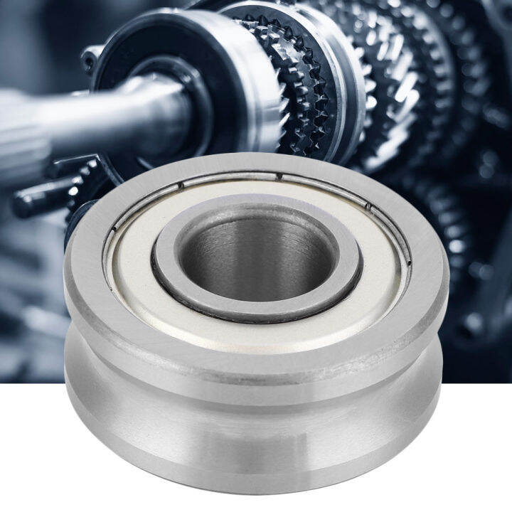 Deep Groove Ball Bearing 1Pcs Steel U Type Groove Track Guide Roller