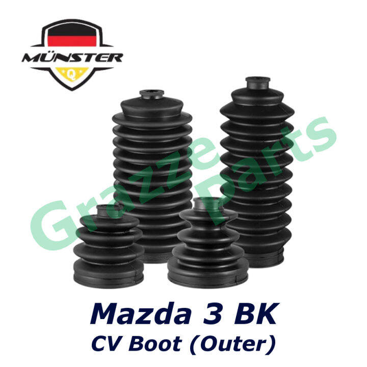 Münster CV Joint Drive Shaft Boot ( Outer ) for Mazda 3 M3 Mazda3 BK BL CBU CKD 1.6 2.0 2003