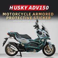 ¤☫♛ Armor Protective Stickers For SYM HUSKY ADV150 Motorcycle Accessories Plastic Parts Area Decoration Decals