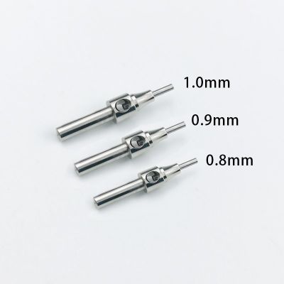 1Pcs Hair Implants FUE Punches 0.8/0.9/1.0Mm Stainless Steel Serrated Plates Horn Mouths Hair Implants Tool