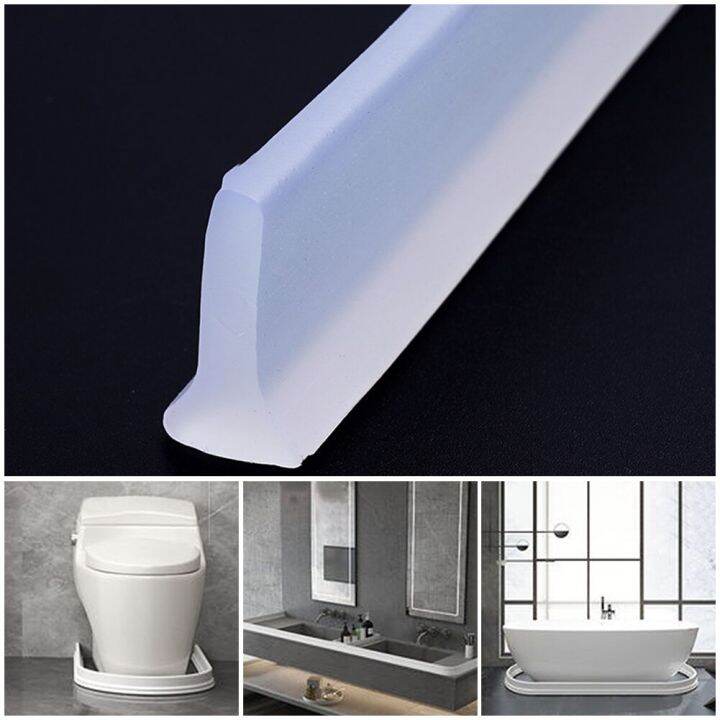 Practical Durable Water Stopper Shower Barrier Flexible Kit Long