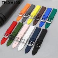 silicone watch strap for men 20 21 22mm rubber sports waterproof women