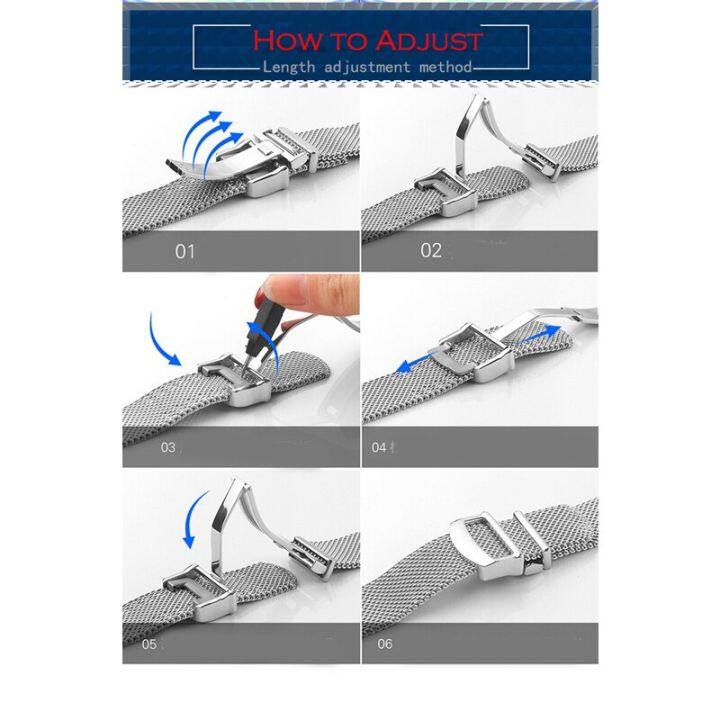 สายนาฬิกาข้อมือสแตนเลสสไตล์มิลานสำหรับ-iwc-portofino-portugieser-สร้อยข้อมือโลหะสายนาฬิกาตาข่ายสายนาฬิกาข้อมือ20mm22mm-อุปกรณ์เสริมสายรัดข้อมือ-carterfa