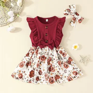 Casual dresses for clearance 1 year baby girl