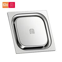 Xiaomi diiib ชั้นท่อระบายน้ำระงับกลิ่นกายแมลงหลักฐาน 304 สแตนเลสหมุนระบายน้ำสำหรับบ้านครัวระเบียงเครื่องซักผ้า