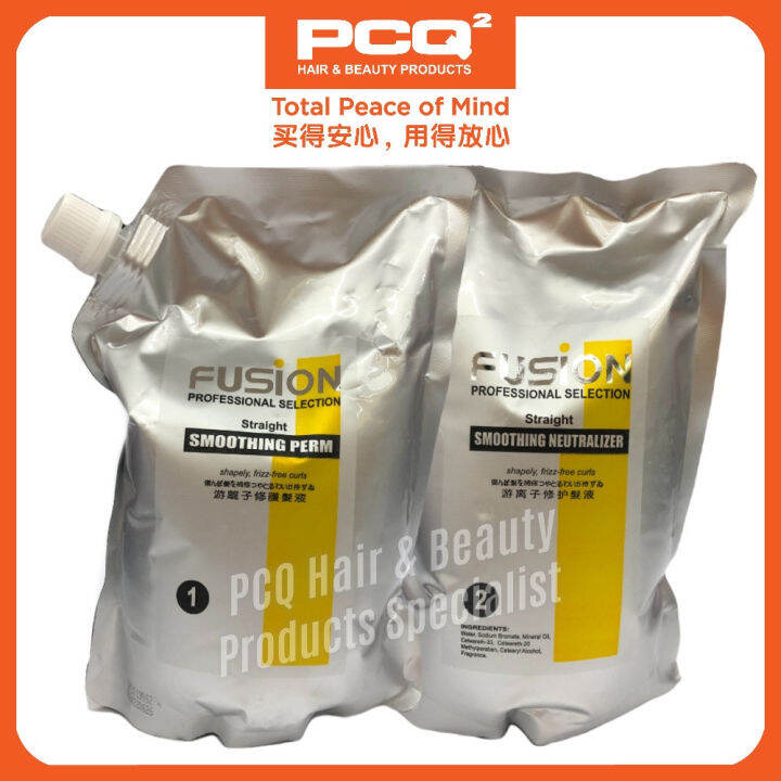 Fusion Straight Smoothing Hair Rebounding/Digital Perm & Neutralizer