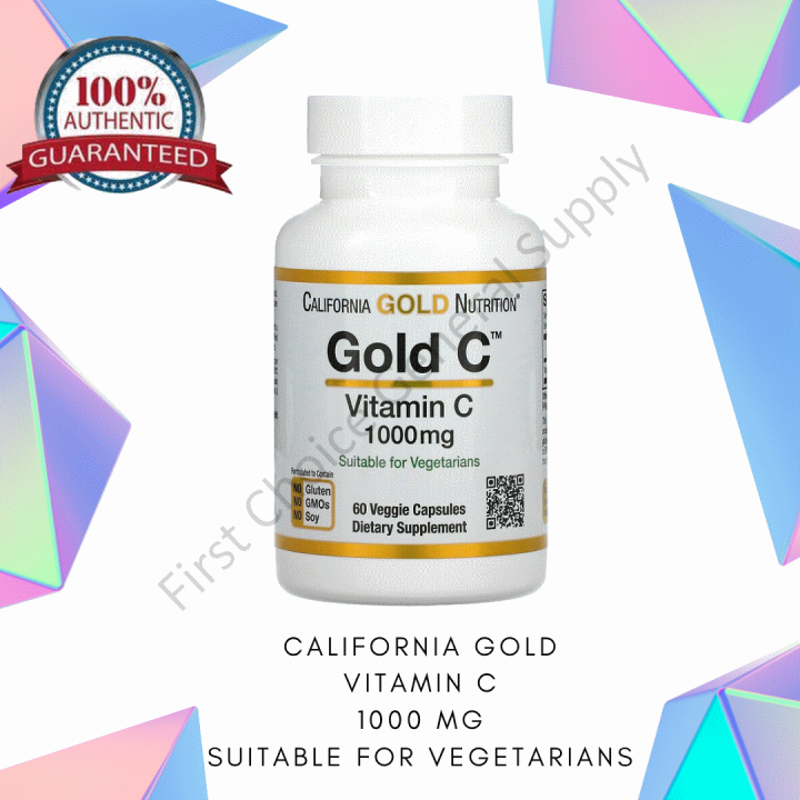 California Gold Nutrition, (ExpireDate:October2023) Gold C, Vitamin C ...