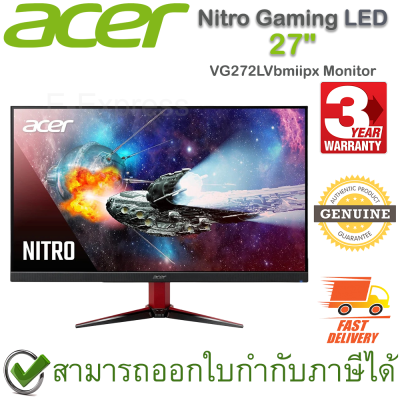 Acer Nitro Gaming LED 27" VG272LVbmiipx (IPS,ovc165Hz) Gaming Monitor ของแท้ ประกันศูนย์ 3ปี