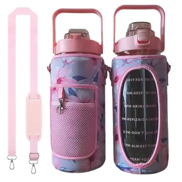 2L Water Bottle Covers Large Capacity Motivational Water Bottles