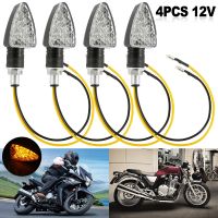 4Pcs Motorcycle Turn Signal Lights Universal Motorcycle Indicators 15 LED Waterproof 12V Turning Indicator Lights Accessories