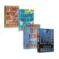 (Ready Stock ) หนังสือ หนังสือภาษาอังกฤษ Reminders of Him / It Ends with Us / It Start with Us / Ugly Love By Colleen Hoover Books English Book Novel Literature Fiction Love Story Books Romance Reading Book Gifts พร้อมส่ง Brand New