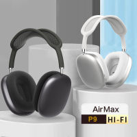 P9 Earphone HIFI สเตอริโอหูฟังไร้สายชุดหูฟังบลูทูธสำหรับกีฬาพร้อมไมโครโฟนรองรับ TF สำหรับเกมส์ PC โทรศัพท์