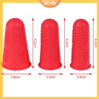 Aleaty? 3ชิ้น/เซ็ตซิลิโคน Finger Protector ฝาครอบป้องกันนิ้วมือลื่น