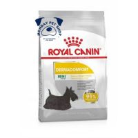 ห้ามพลาด [ลด50%] แถมส่งฟรี Royal Canin 3kg. Mini Dermacomfort อาหารสุนัขโต พันธุ์ขนาดเล็ก ผิวแพ้ง่าย