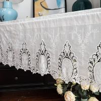 【YD】 Short Curtains Half-Curtain Room Decoration Window Valance Curtain Bedroom Drape