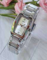 Casio นาฬิกาข้อมือผู้หญิง รุ่น LTP-1165A-7C2 - สายแสตนเลสสีเงิน หน้าปัดสีขาว ประกันศูนย์ CMG 1 ปีเต็ม