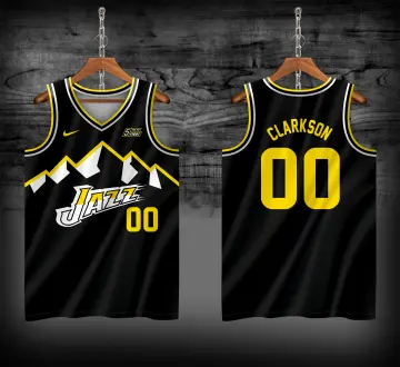 141 HG BLACK YELLOW LAKERS CONCEPT JERSEY FULL SUBLIMATION JERSEY