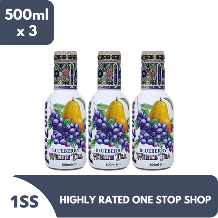 Arizona Blueberry White Tea 500ml X 3 Lazada Ph