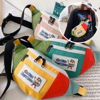 [LOVNI Premium] Crayon Shin-Chan Shoulder Bag Trendy Cute Chest Korean Version All-Match Canvas Messenger Waist Outdoor Lightweight Large-Capacity Backpack Zipper Cartoon