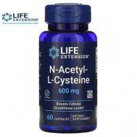 EXP. 10/24?? LE N-Acetyl-L-Cysteine 600mg. 60capsules NAC 60 เม็ด