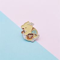 【CW】 Anime Peripheral Enamel Brooch Animation Turtle Alloy Pins Badge Punk Woman Jewelry