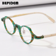 HEPIDEM Matte Acetate Optical Glasses Frame Women 2023 New Design Cat Eye