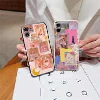 เคสสำหรับ Xiaomi Mi 13 Pro 12T Pro 12 Lite 11T Pro 11 Lite 10T Pro 10S 9SE 9 Lite 8 Pro 6X แมวการ์ตูนน่ารัก Sailor Moon Anti Drop ปลอกซิลิโคนใส่โทรศัพท์