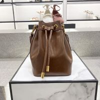 charles&amp;keith handbags 2021 new wild canvas retro single shoulder diagonal bucket bag women