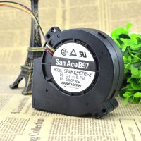 SANYO 9CM 9733 12V0.75A 9BAM12MCD2-2 double ball 4-wire PWM speed regulation turbo fan