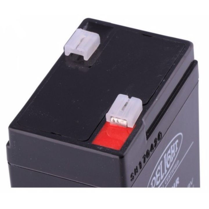 ซื้อ-1-แถม-1-แบตเตอรี่6v4-5ah-20hrแบตเตอรี่แบบแห้ง