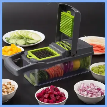 16pcs Multifunction Vegetable Chopper & Food Processor, Onion Dicer, Potato  Slicer, Kitchen Essential Tool
