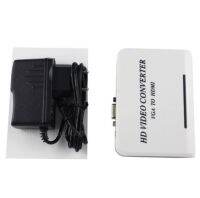 VGA TO HDMI HD VIDEO CONVERTER (PLASTIC WHITE)