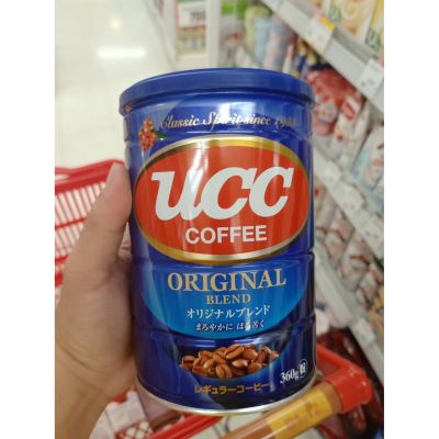 อาหารนำเข้า🌀 Japan UCC Roasted Coffee Original Blend Fuji UCC Original Blend 200gOriginal Can 360