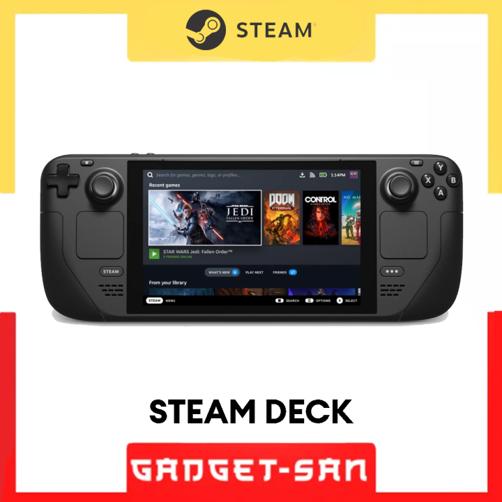 Steam Deck - Portable Gaming PC | All-in-one portable Up to 256GB ...